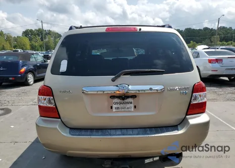 2006 Toyota Highlander Hybrid из США, поврежденный, VIN JTEDW21AX60007609